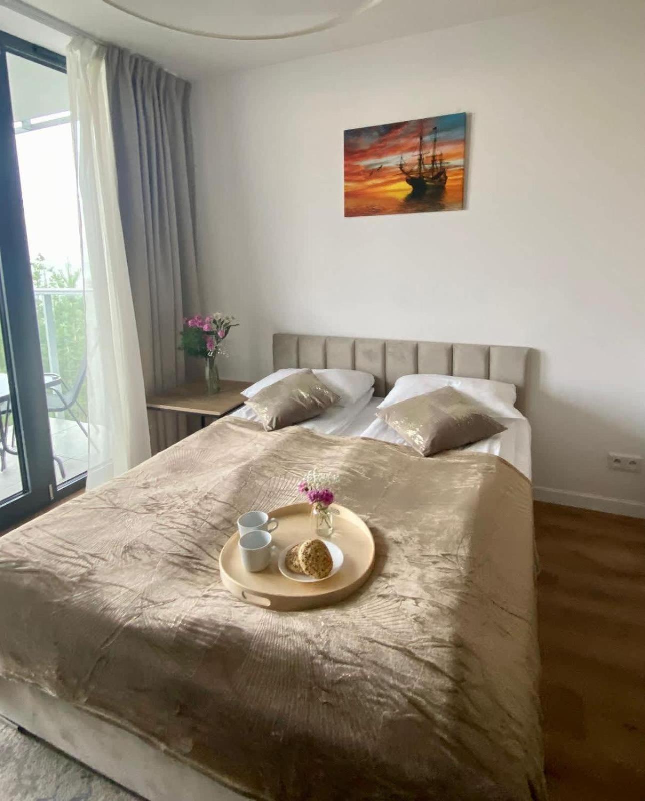 Mielno Jantaris B26 Balcony And Sea View Underground Parking Apartment Bagian luar foto