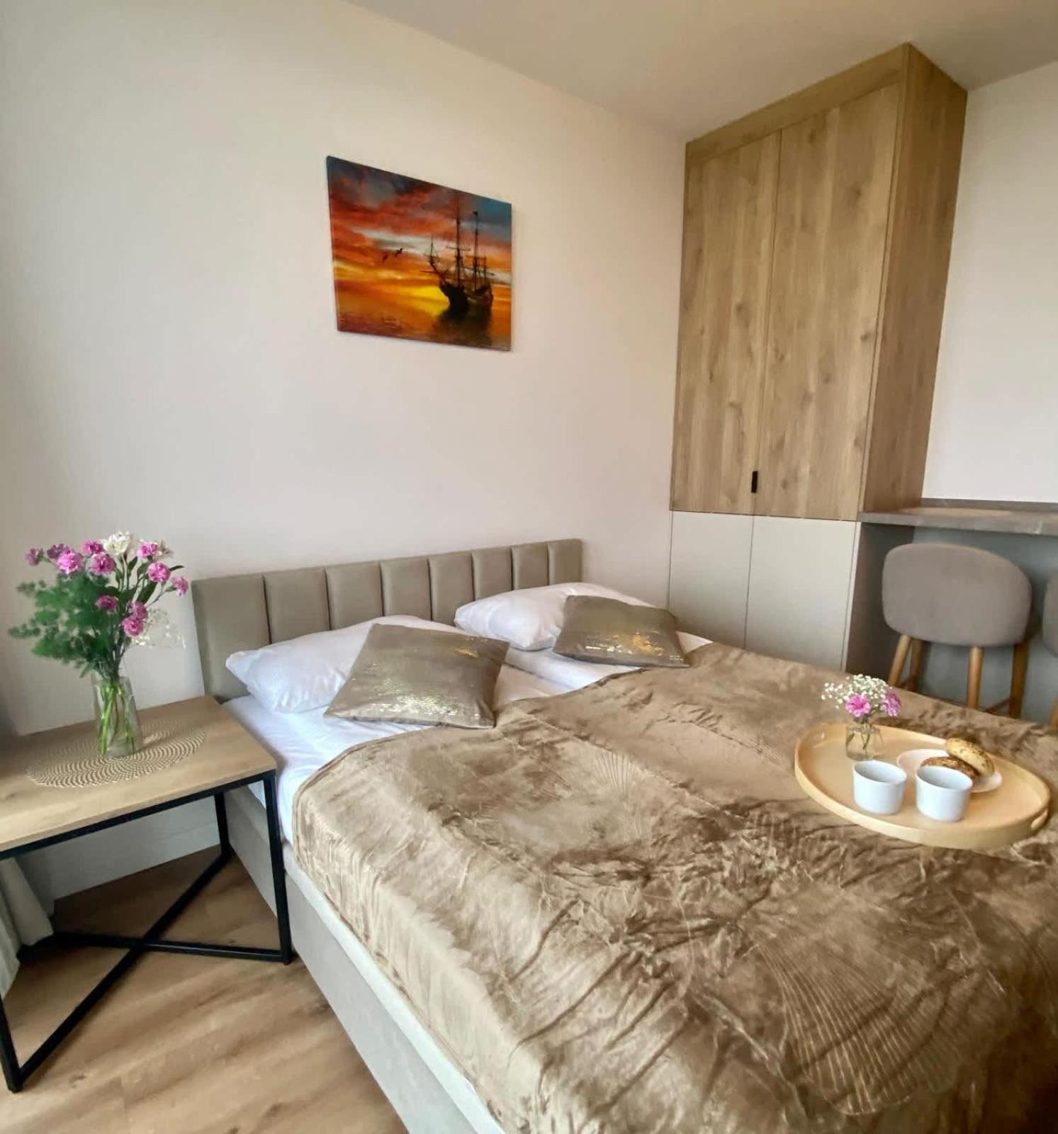 Mielno Jantaris B26 Balcony And Sea View Underground Parking Apartment Bagian luar foto