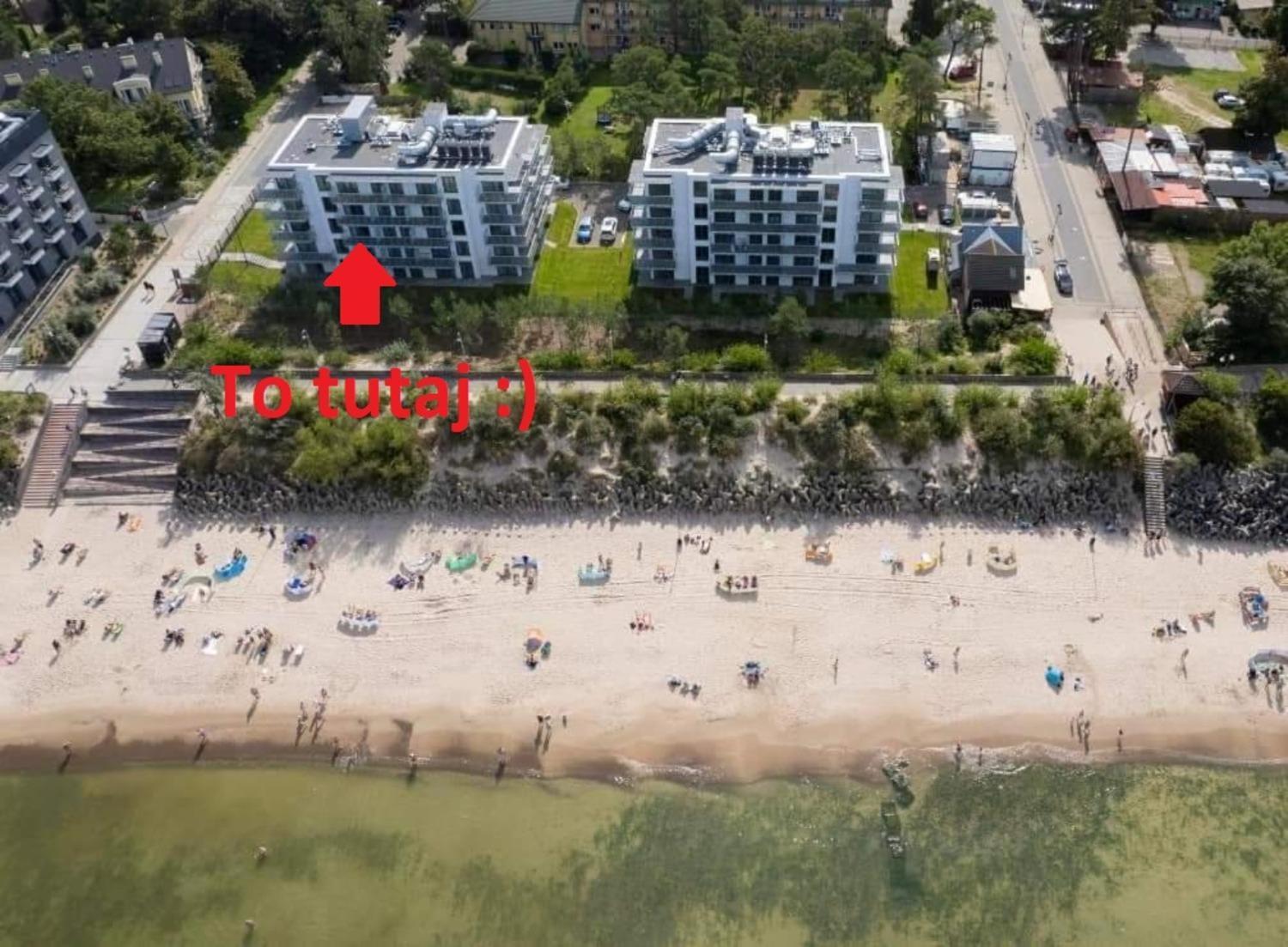 Mielno Jantaris B26 Balcony And Sea View Underground Parking Apartment Bagian luar foto